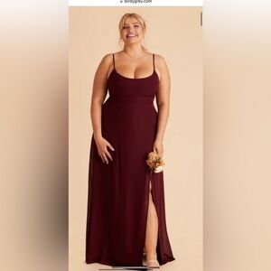 Birdy Grey Amy Chiffon Cabernet Dress